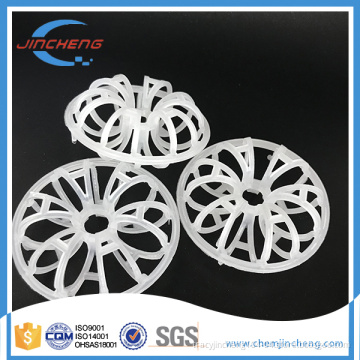 Stock! Plastic Rosette Ring, Acid & Heat Resistance Plastic Random Packing